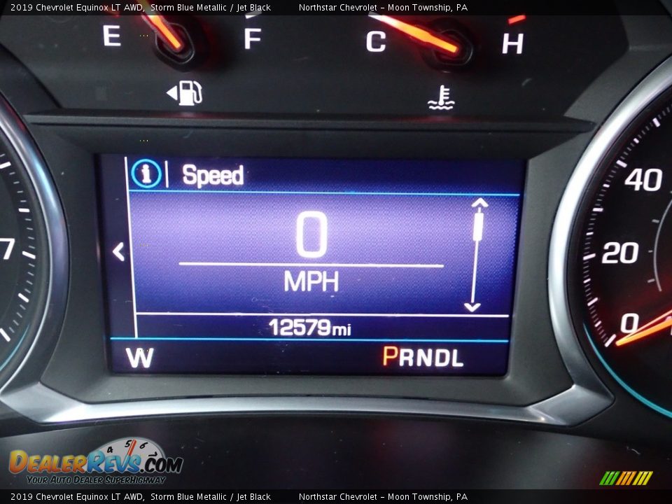 2019 Chevrolet Equinox LT AWD Storm Blue Metallic / Jet Black Photo #29