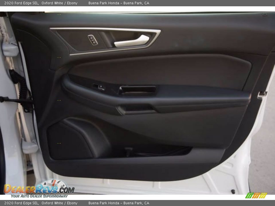 2020 Ford Edge SEL Oxford White / Ebony Photo #28