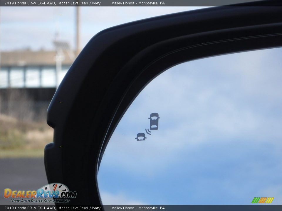 2019 Honda CR-V EX-L AWD Molten Lava Pearl / Ivory Photo #5