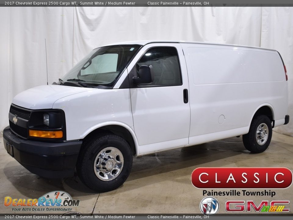 2017 Chevrolet Express 2500 Cargo WT Summit White / Medium Pewter Photo #1