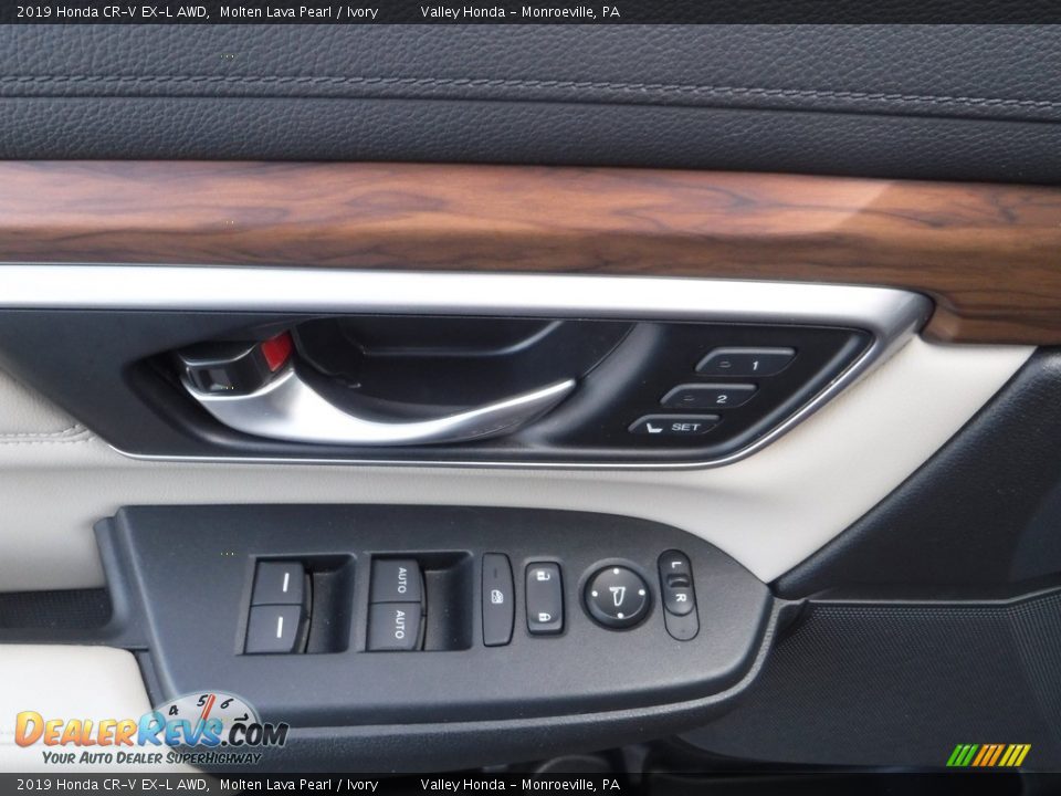 2019 Honda CR-V EX-L AWD Molten Lava Pearl / Ivory Photo #11