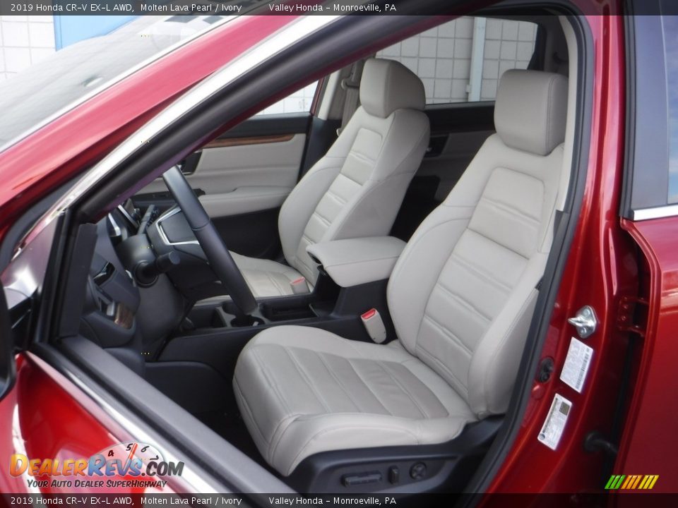2019 Honda CR-V EX-L AWD Molten Lava Pearl / Ivory Photo #15