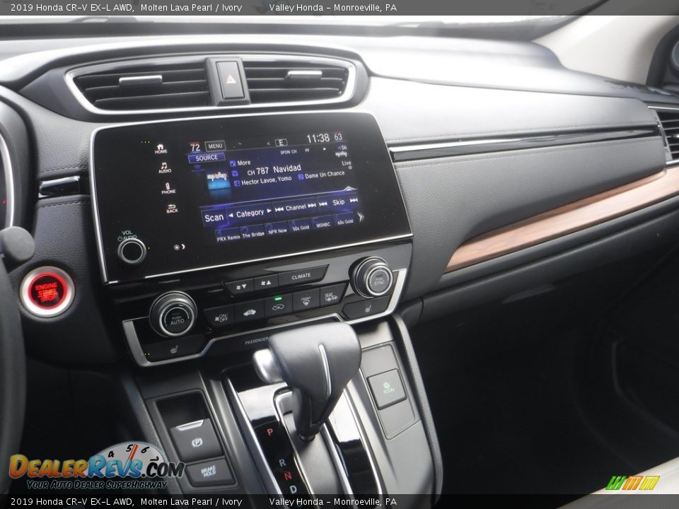 2019 Honda CR-V EX-L AWD Molten Lava Pearl / Ivory Photo #16