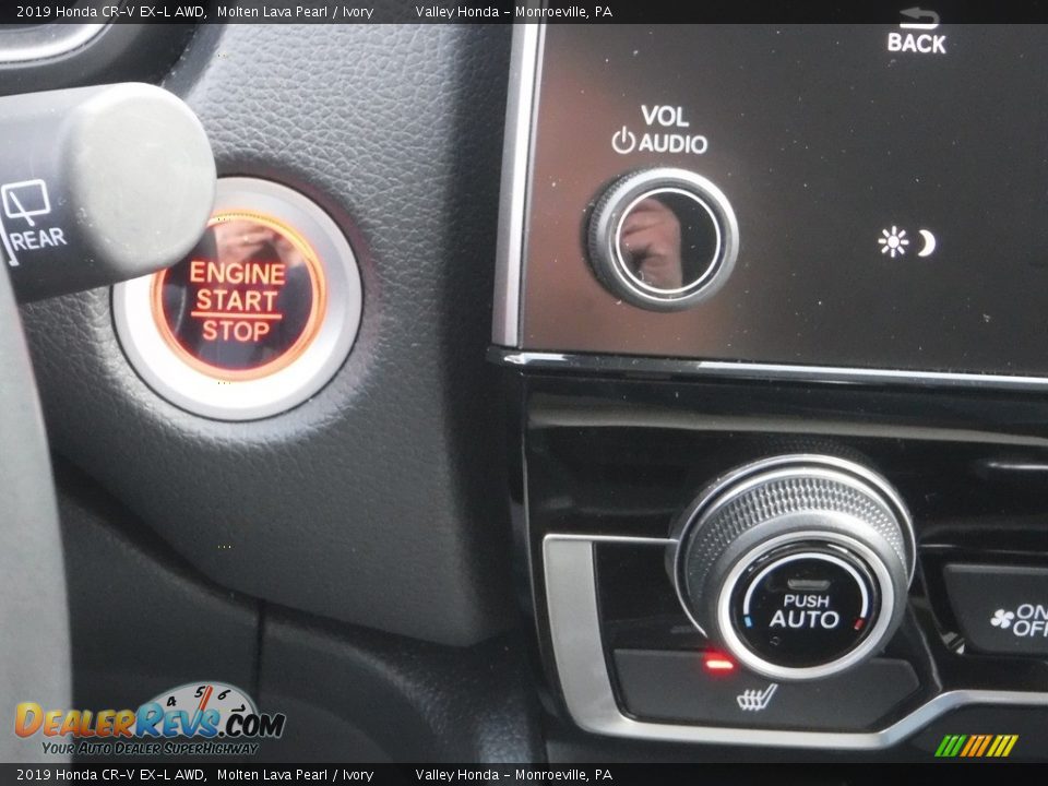 2019 Honda CR-V EX-L AWD Molten Lava Pearl / Ivory Photo #20