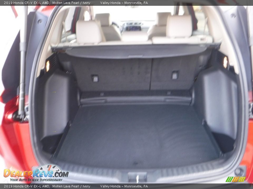 2019 Honda CR-V EX-L AWD Molten Lava Pearl / Ivory Photo #23