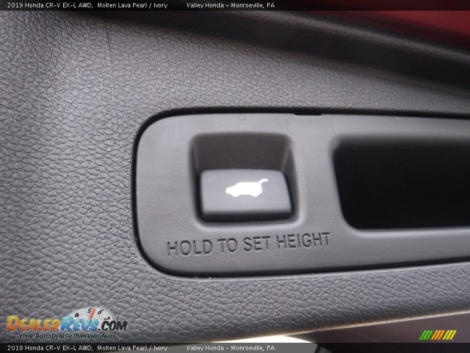 2019 Honda CR-V EX-L AWD Molten Lava Pearl / Ivory Photo #24