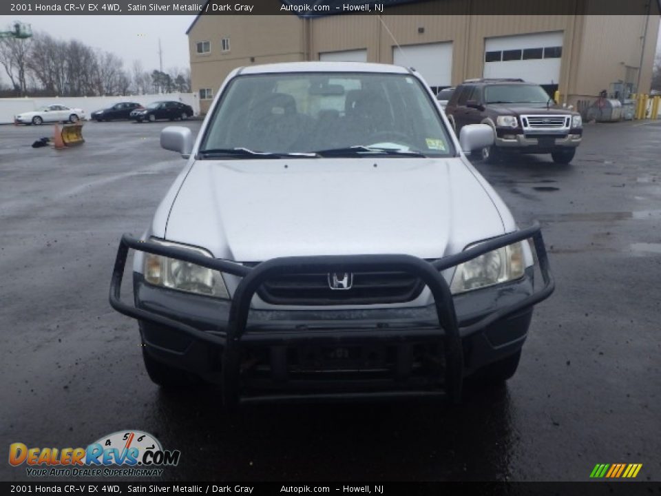 2001 Honda CR-V EX 4WD Satin Silver Metallic / Dark Gray Photo #2