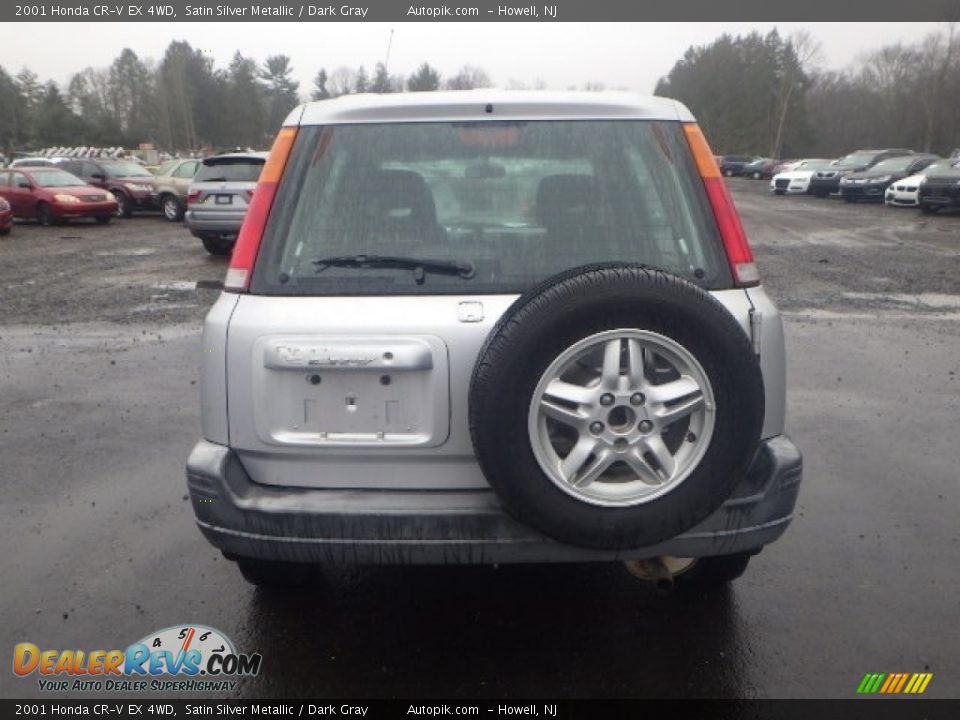 2001 Honda CR-V EX 4WD Satin Silver Metallic / Dark Gray Photo #5