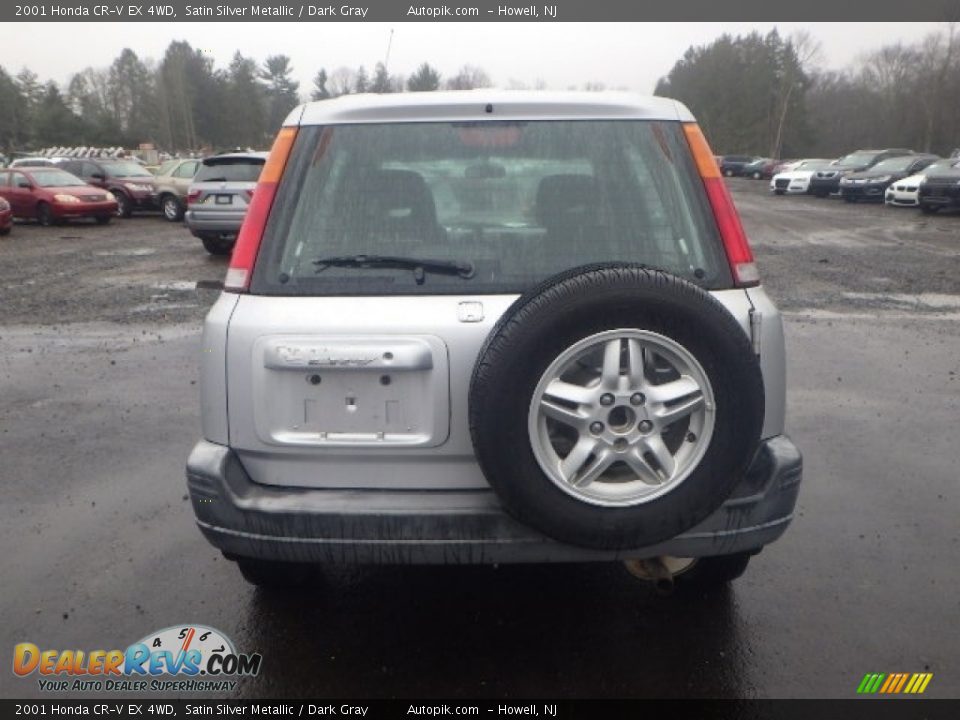 2001 Honda CR-V EX 4WD Satin Silver Metallic / Dark Gray Photo #5