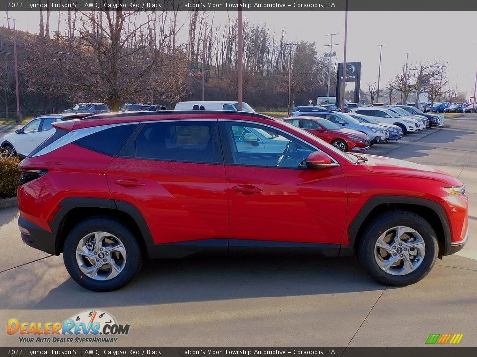 2022 Hyundai Tucson SEL AWD Calypso Red / Black Photo #1