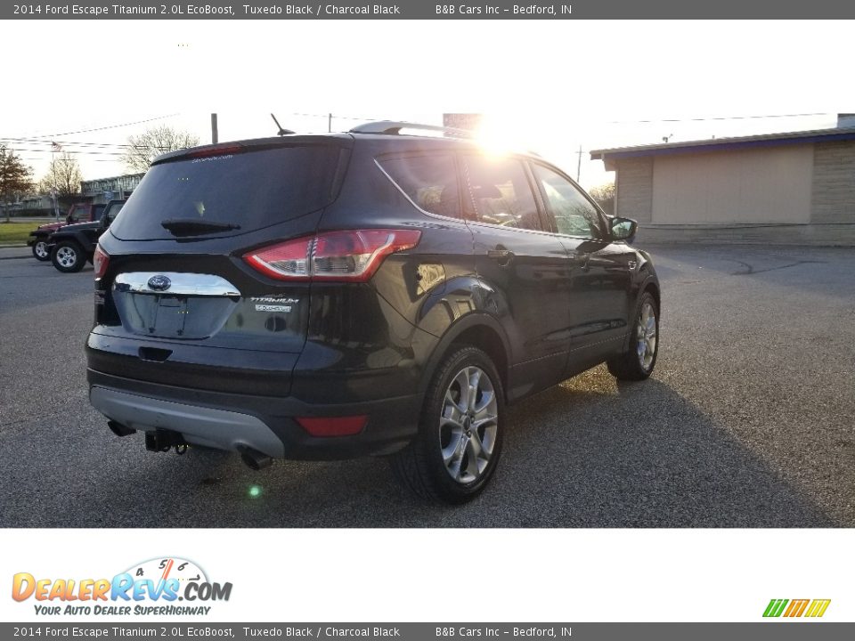 2014 Ford Escape Titanium 2.0L EcoBoost Tuxedo Black / Charcoal Black Photo #3