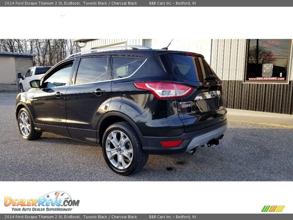 2014 Ford Escape Titanium 2.0L EcoBoost Tuxedo Black / Charcoal Black Photo #4