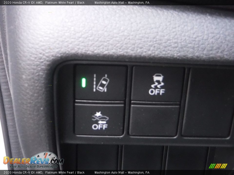 2020 Honda CR-V EX AWD Platinum White Pearl / Black Photo #5
