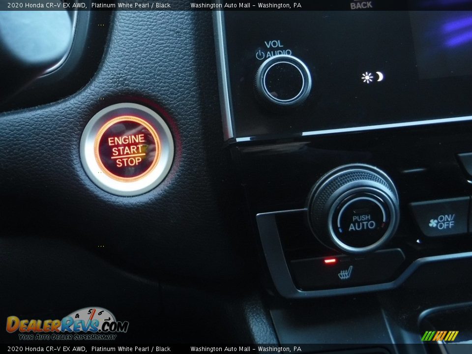 2020 Honda CR-V EX AWD Platinum White Pearl / Black Photo #6