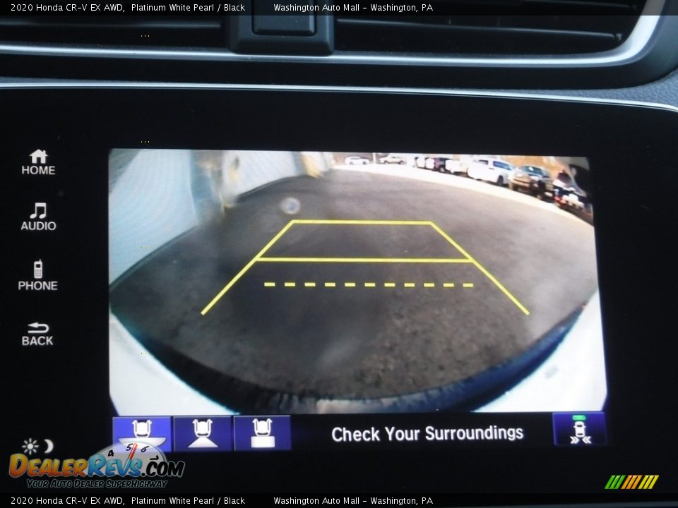 2020 Honda CR-V EX AWD Platinum White Pearl / Black Photo #9