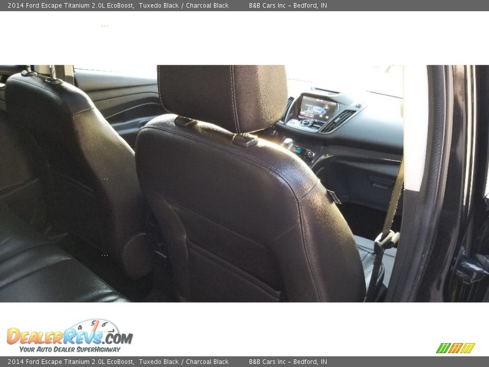 2014 Ford Escape Titanium 2.0L EcoBoost Tuxedo Black / Charcoal Black Photo #11