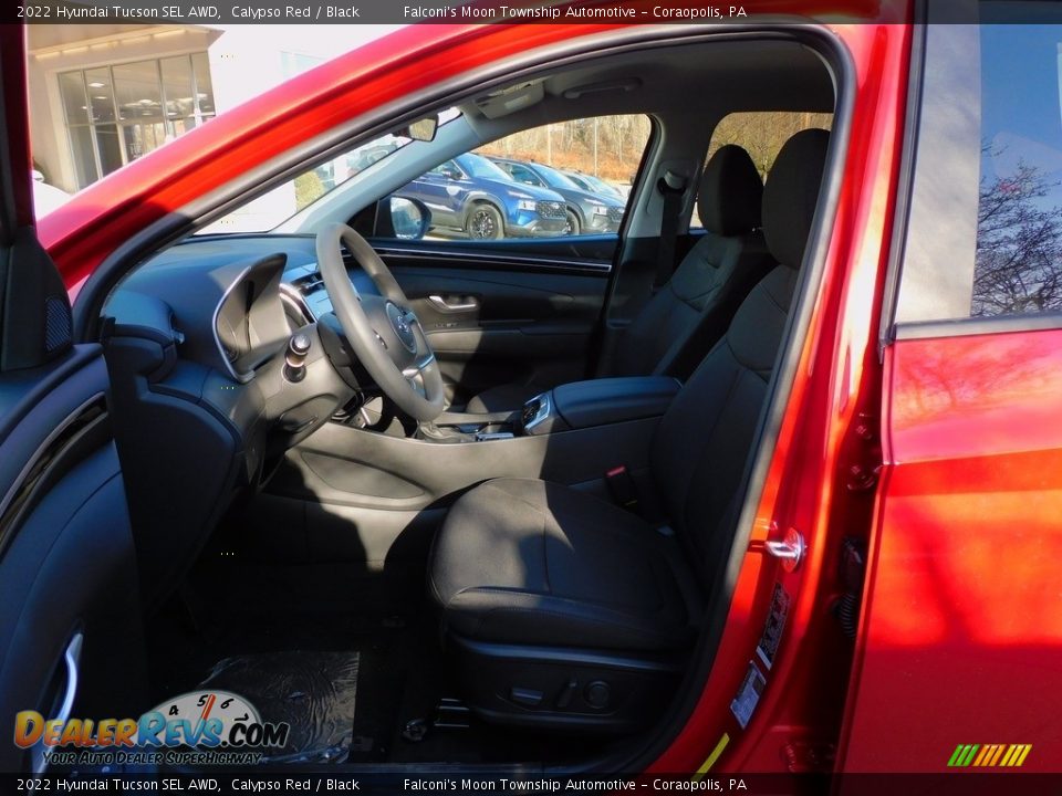 2022 Hyundai Tucson SEL AWD Calypso Red / Black Photo #11