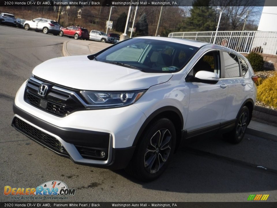 2020 Honda CR-V EX AWD Platinum White Pearl / Black Photo #14