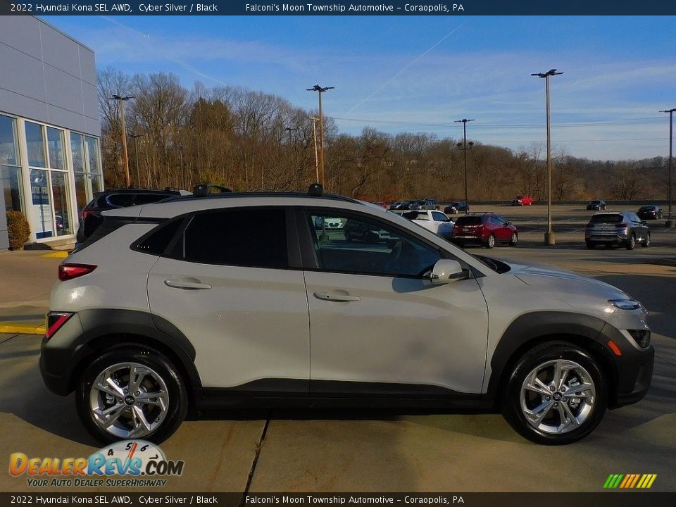 2022 Hyundai Kona SEL AWD Cyber Silver / Black Photo #1