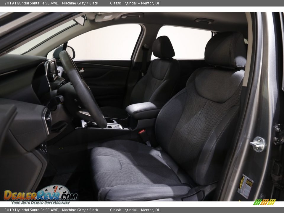 2019 Hyundai Santa Fe SE AWD Machine Gray / Black Photo #5