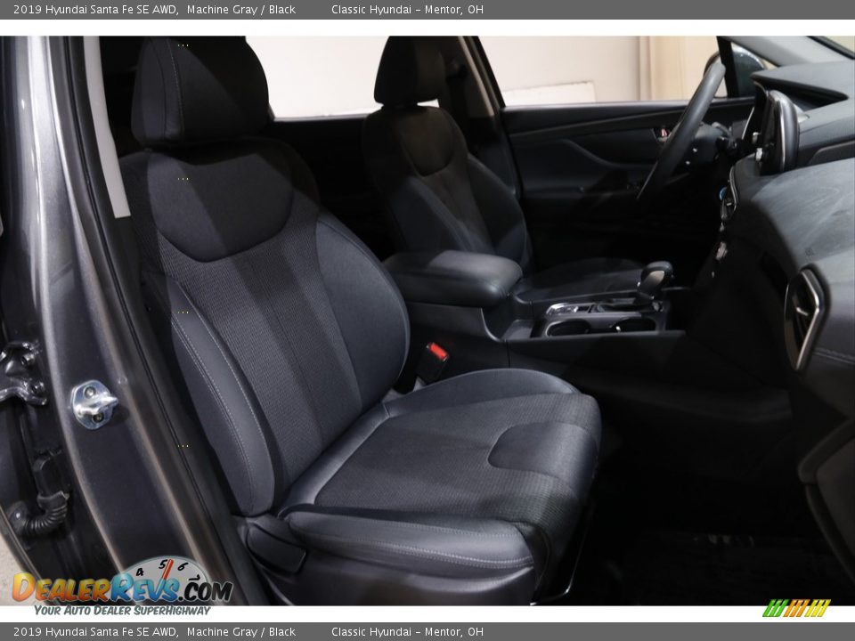 2019 Hyundai Santa Fe SE AWD Machine Gray / Black Photo #14