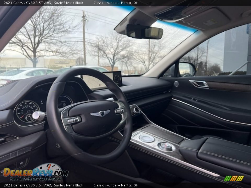 2021 Genesis GV80 3.5T AWD Savile Silver / Black Photo #3