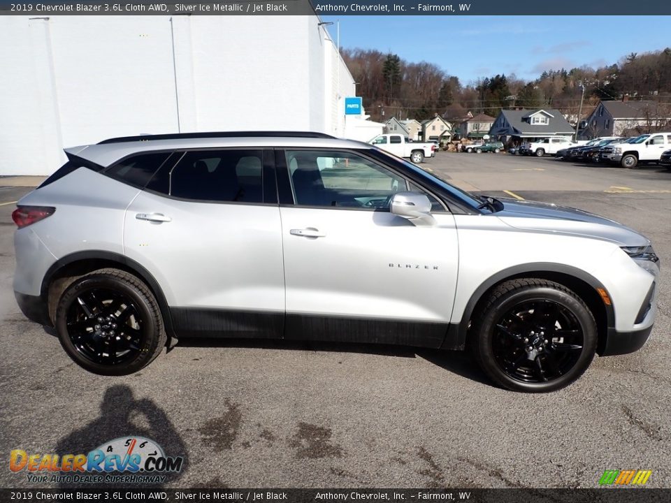 2019 Chevrolet Blazer 3.6L Cloth AWD Silver Ice Metallic / Jet Black Photo #2