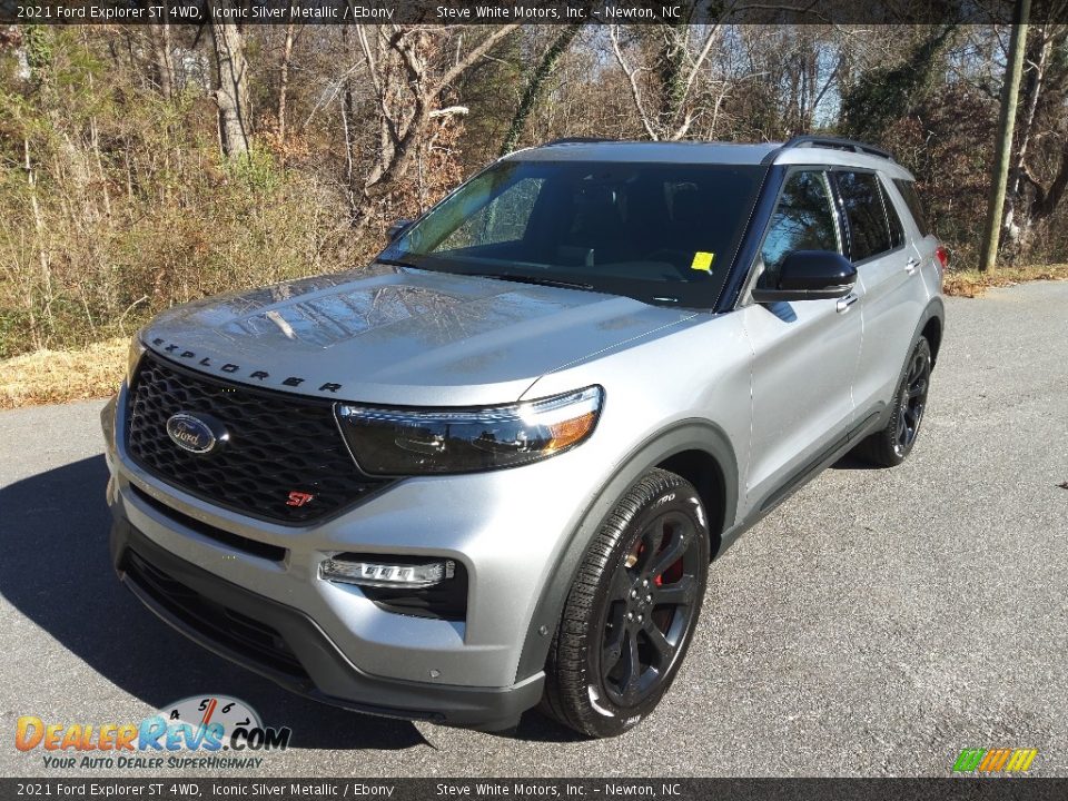 2021 Ford Explorer ST 4WD Iconic Silver Metallic / Ebony Photo #2