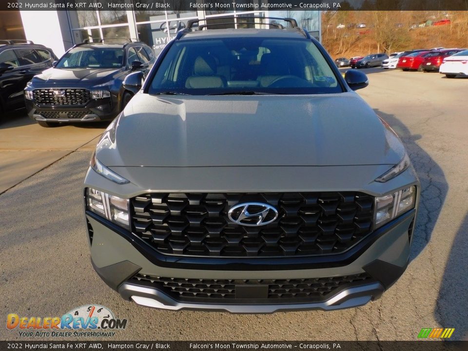 2022 Hyundai Santa Fe XRT AWD Hampton Gray / Black Photo #8