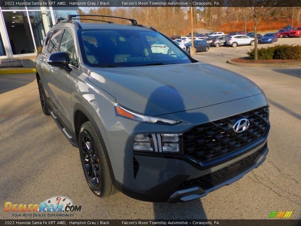 2022 Hyundai Santa Fe XRT AWD Hampton Gray / Black Photo #9