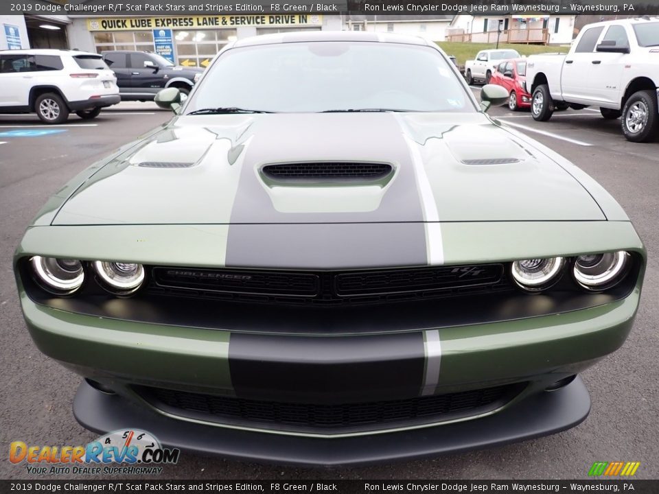 F8 Green 2019 Dodge Challenger R/T Scat Pack Stars and Stripes Edition Photo #9