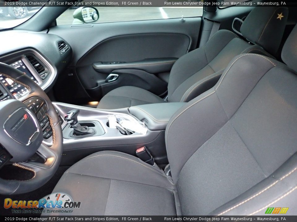 Front Seat of 2019 Dodge Challenger R/T Scat Pack Stars and Stripes Edition Photo #11