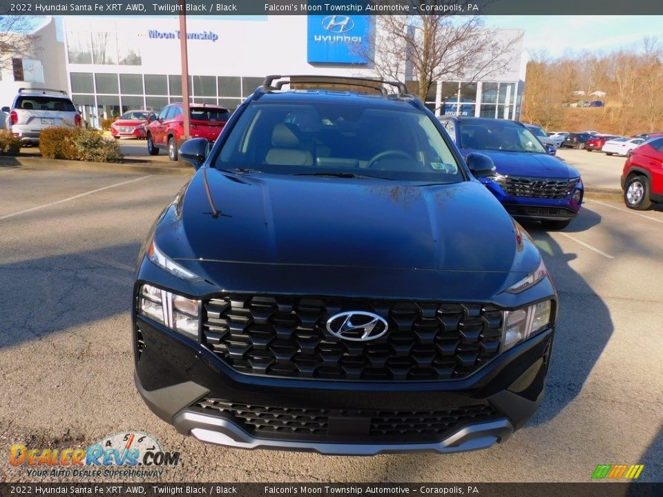 2022 Hyundai Santa Fe XRT AWD Twilight Black / Black Photo #8