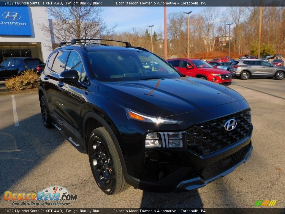 2022 Hyundai Santa Fe XRT AWD Twilight Black / Black Photo #9