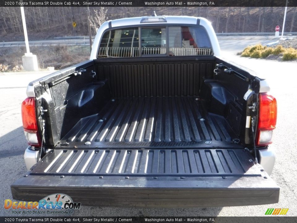 2020 Toyota Tacoma SR Double Cab 4x4 Silver Sky Metallic / Cement Photo #19