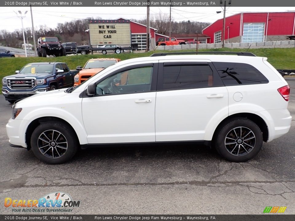 2018 Dodge Journey SE Vice White / Black Photo #2