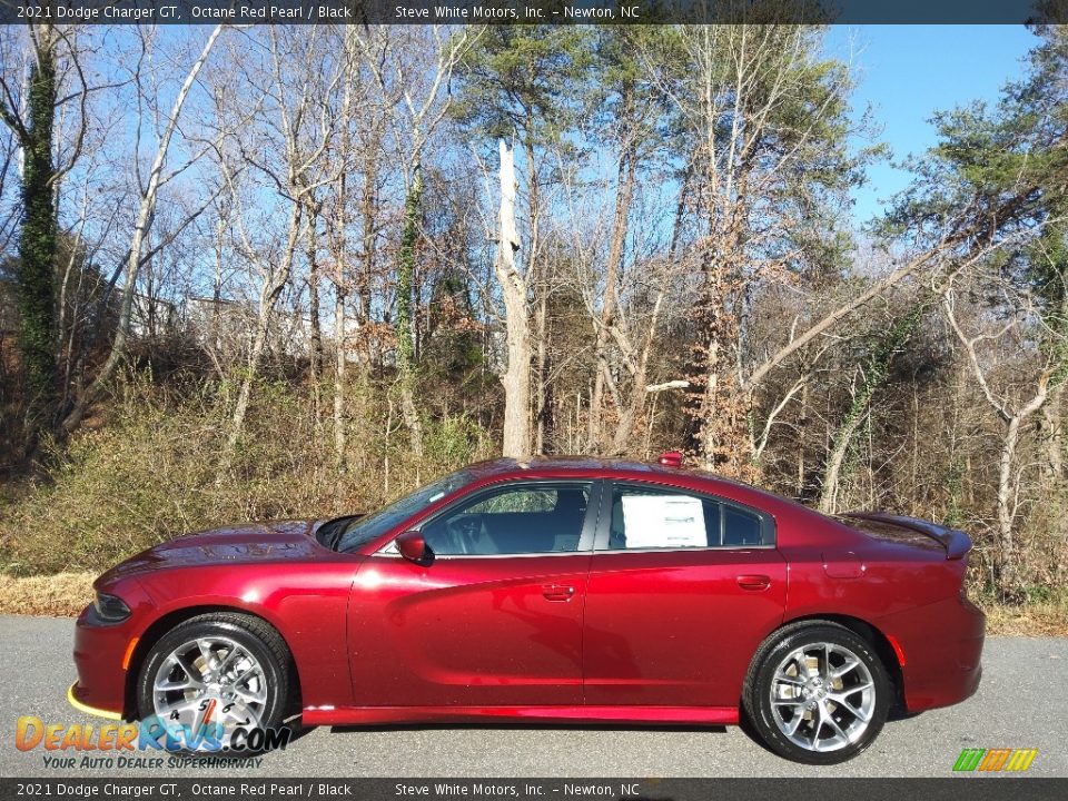 2021 Dodge Charger GT Octane Red Pearl / Black Photo #1