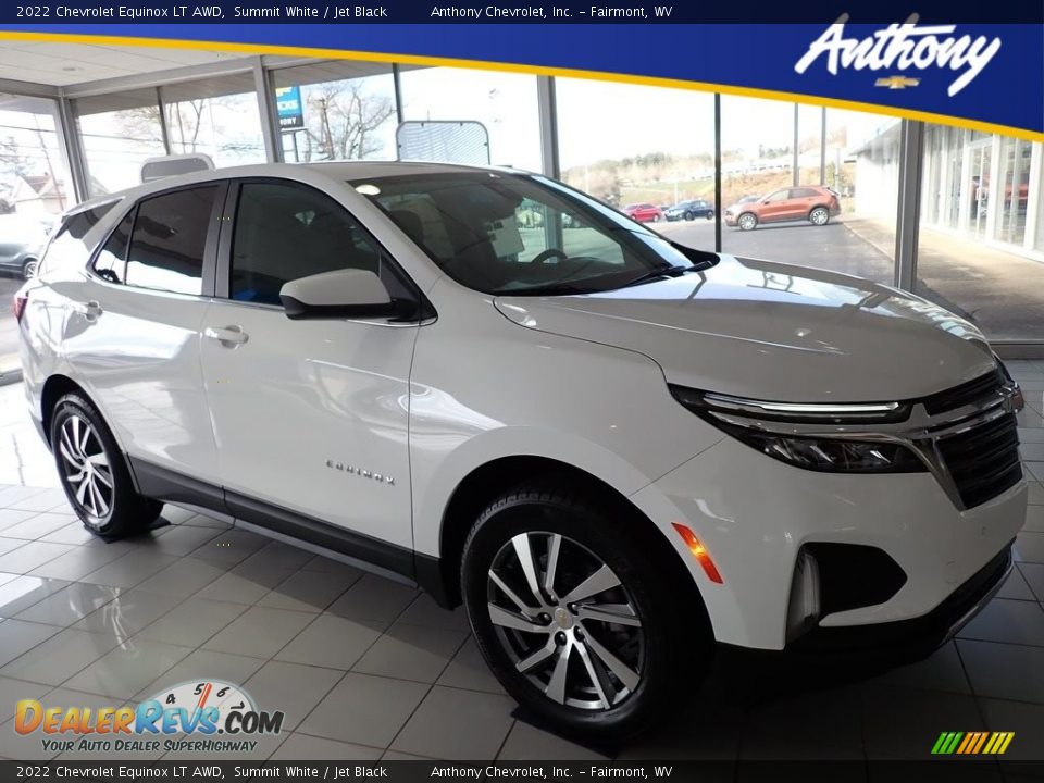 2022 Chevrolet Equinox LT AWD Summit White / Jet Black Photo #1