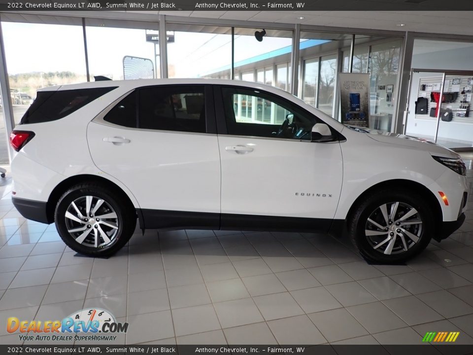 2022 Chevrolet Equinox LT AWD Summit White / Jet Black Photo #2