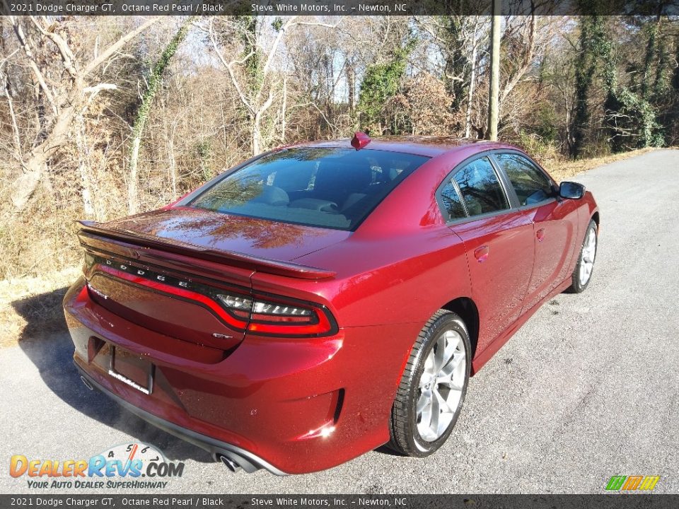 2021 Dodge Charger GT Octane Red Pearl / Black Photo #6