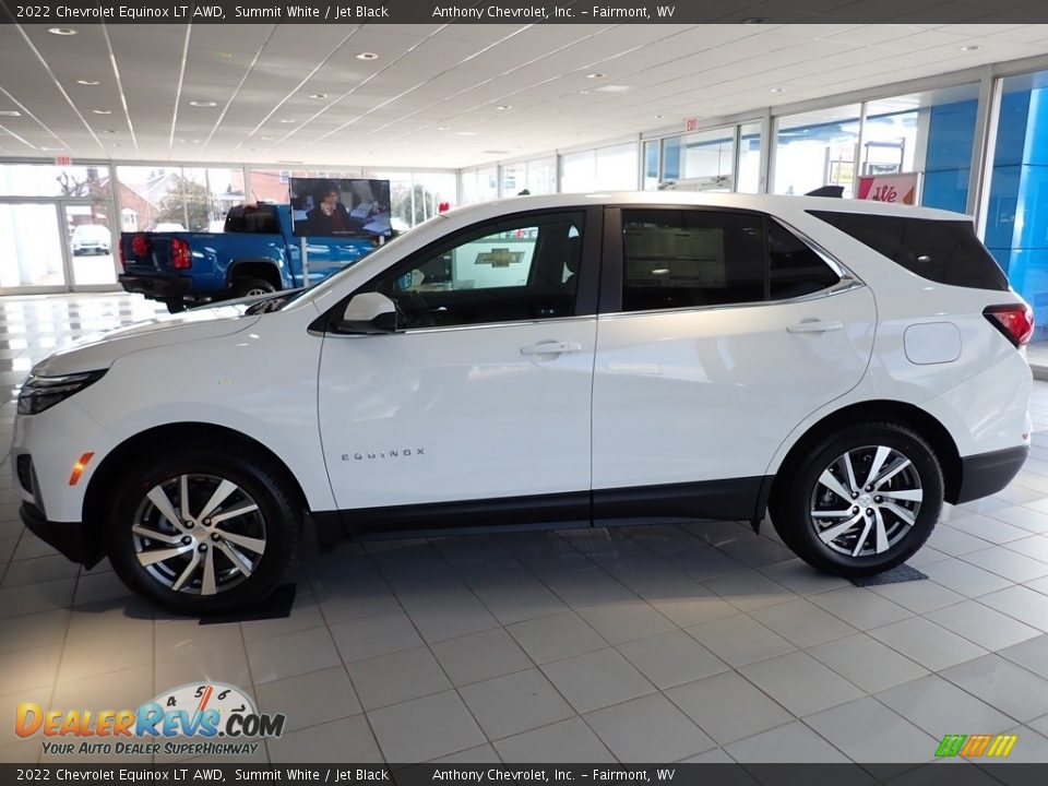 2022 Chevrolet Equinox LT AWD Summit White / Jet Black Photo #7