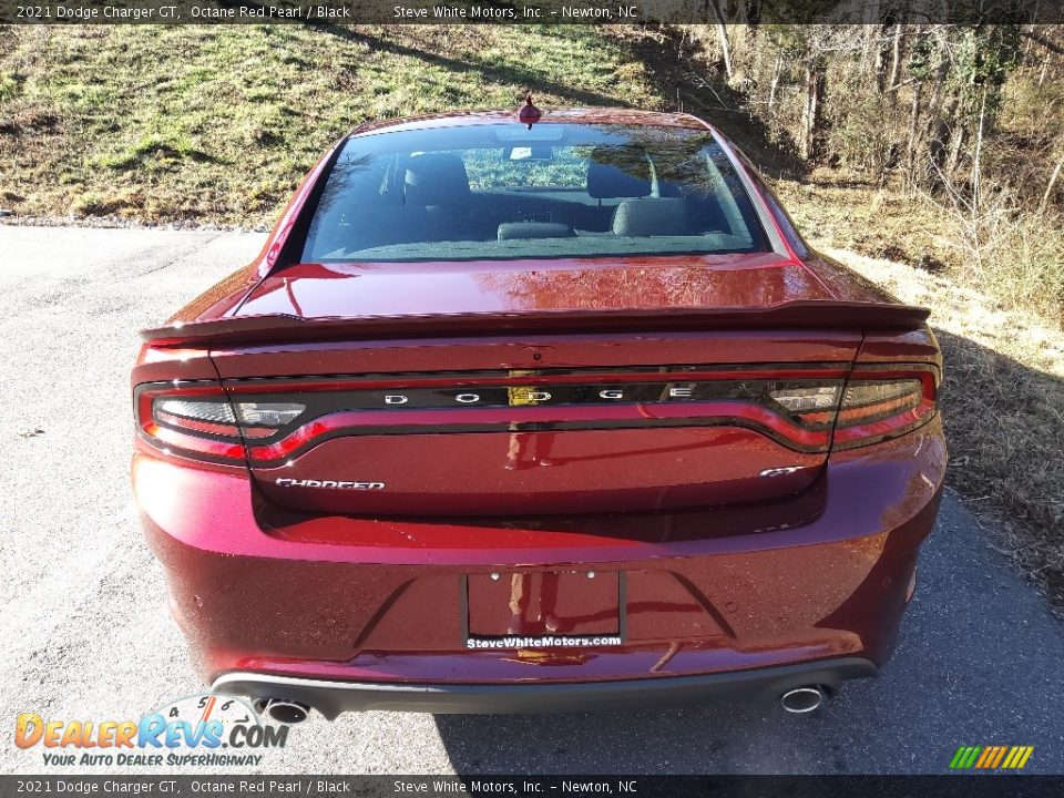 2021 Dodge Charger GT Octane Red Pearl / Black Photo #7