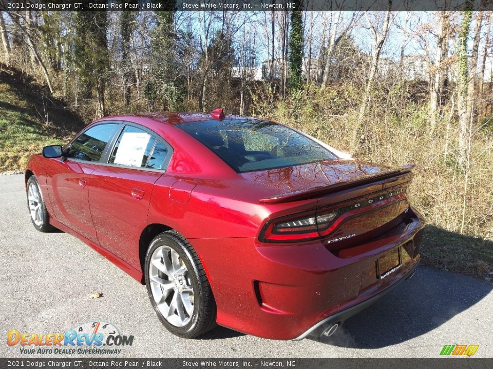 2021 Dodge Charger GT Octane Red Pearl / Black Photo #8