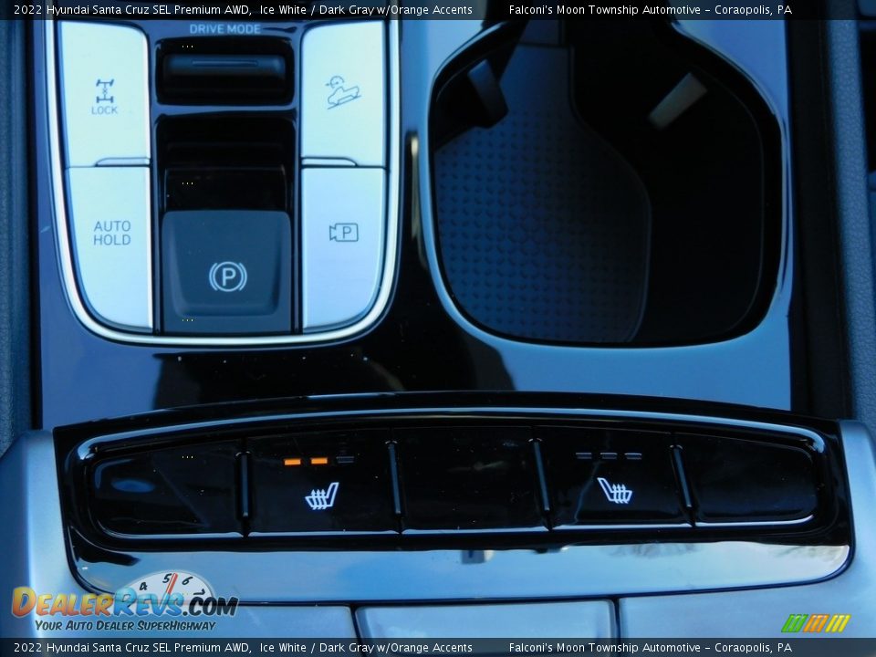 2022 Hyundai Santa Cruz SEL Premium AWD Ice White / Dark Gray w/Orange Accents Photo #18