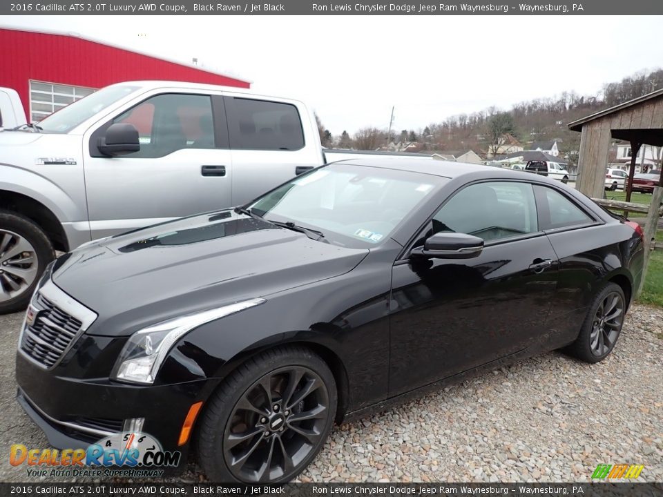 Front 3/4 View of 2016 Cadillac ATS 2.0T Luxury AWD Coupe Photo #1