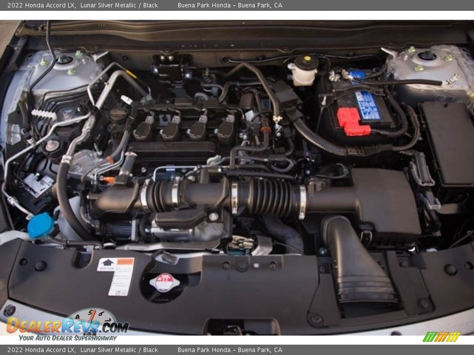 2022 Honda Accord LX 1.5 Liter Turbocharged DOHC 16-Valve i-VTEC 4 Cylinder Engine Photo #11
