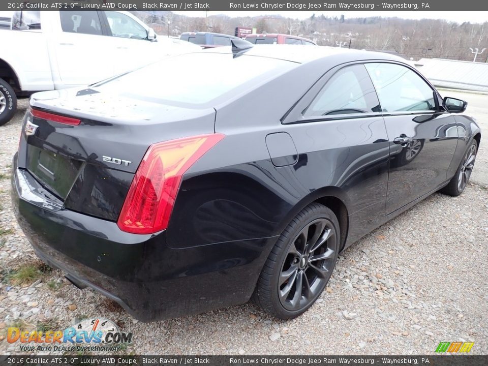 Black Raven 2016 Cadillac ATS 2.0T Luxury AWD Coupe Photo #3