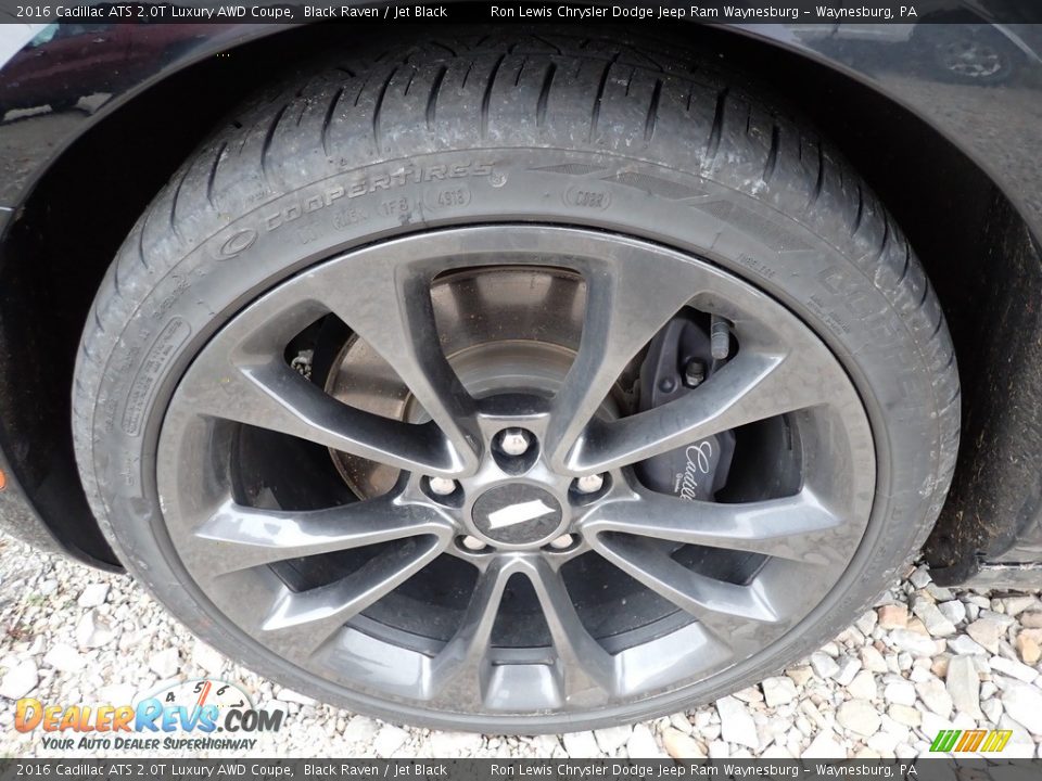 2016 Cadillac ATS 2.0T Luxury AWD Coupe Wheel Photo #5
