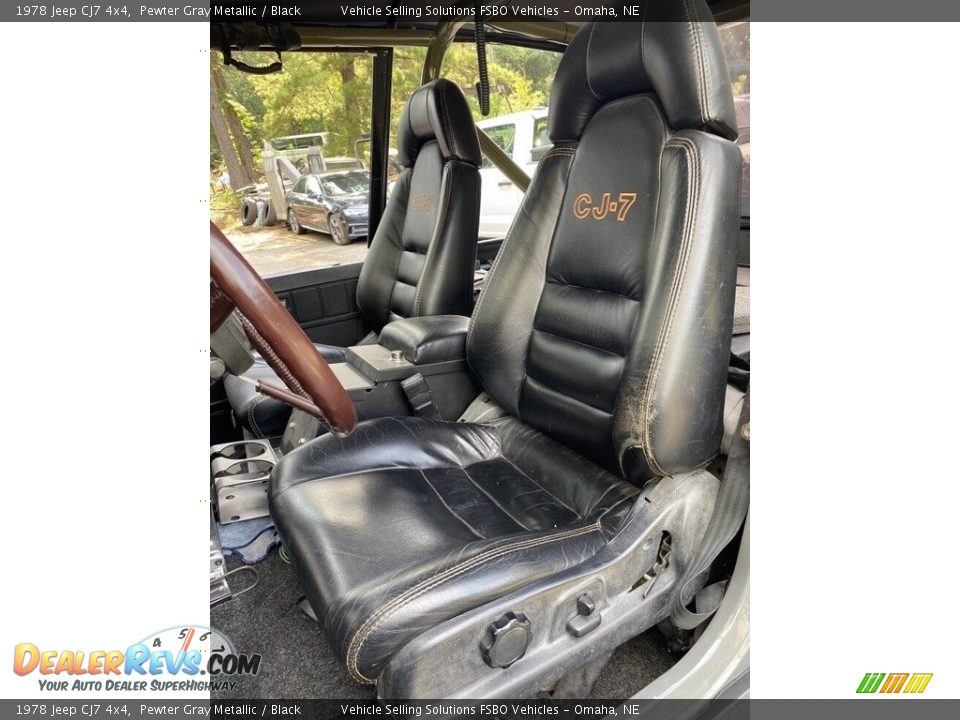 Front Seat of 1978 Jeep CJ7 4x4 Photo #7