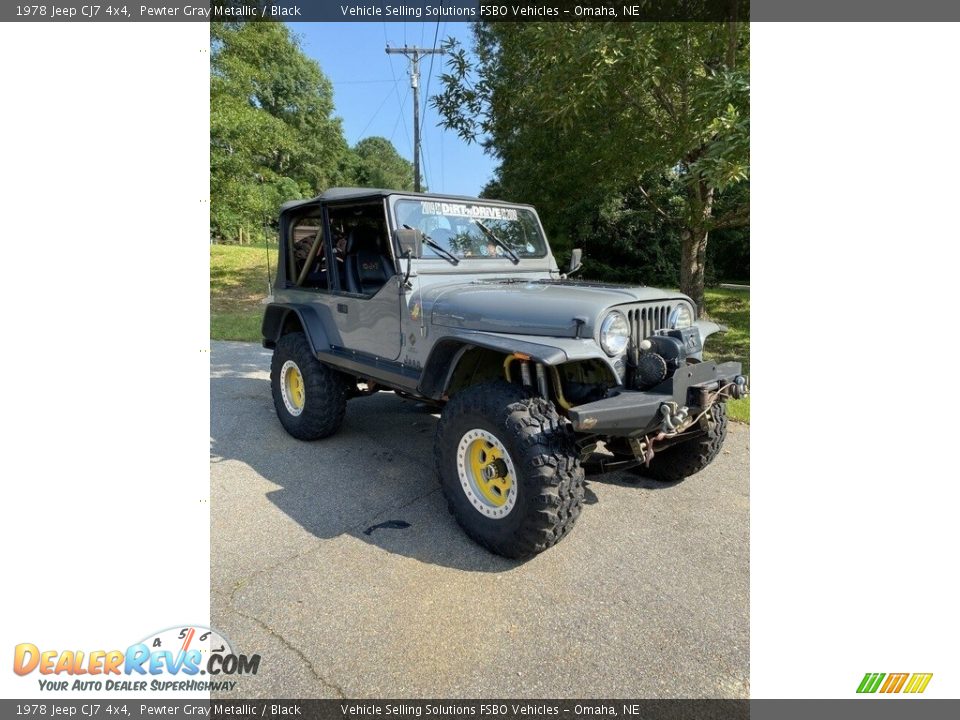 Front 3/4 View of 1978 Jeep CJ7 4x4 Photo #8